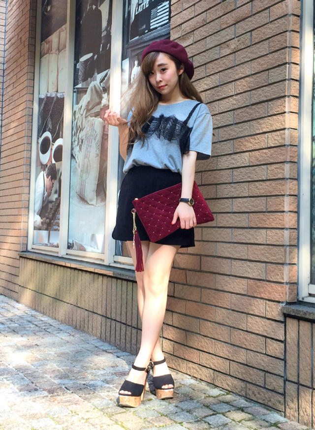 トレンドレースTシャツのcoordinate/お気に入りNEW NAIL♡コンサート仕様♪♪ふかめろ