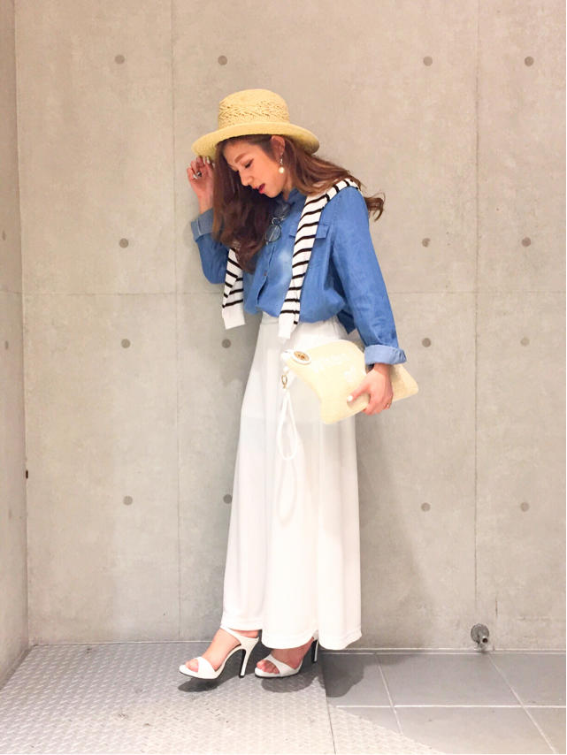 【GWに友達とランチコーデ♪♪】  あやか