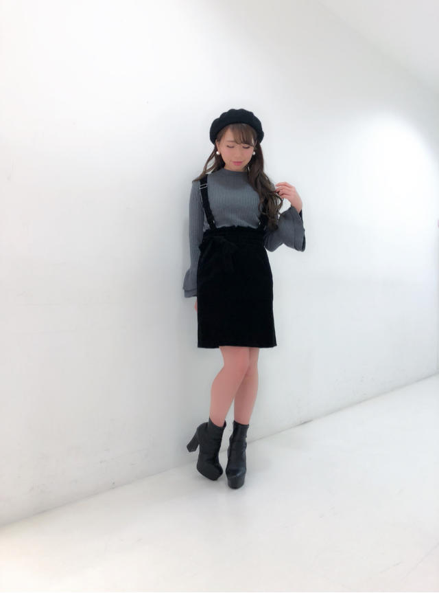 ★リボン付きハイウエストスカート★