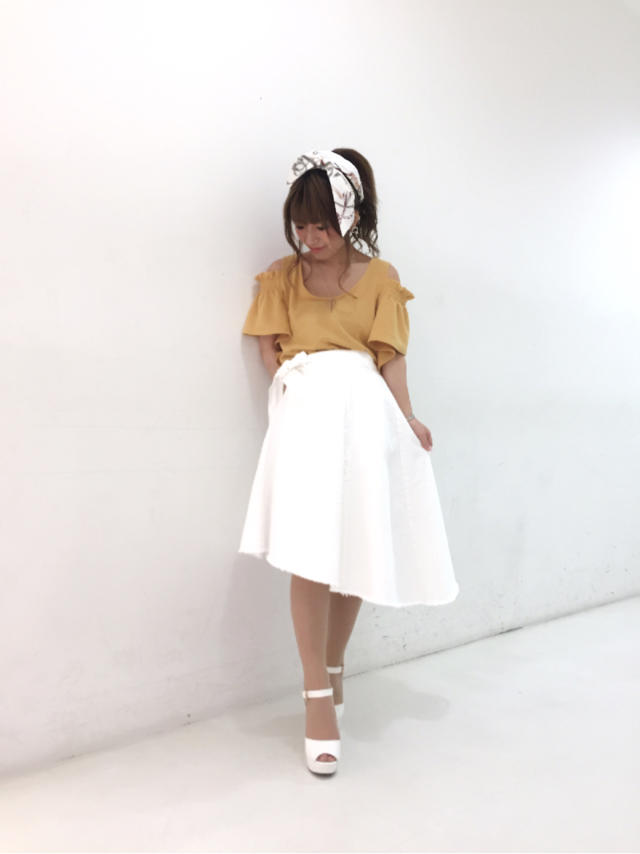 アシメスカートについに…♡