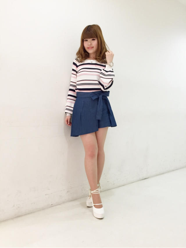 人気のボーダートップス♡17日から…♡