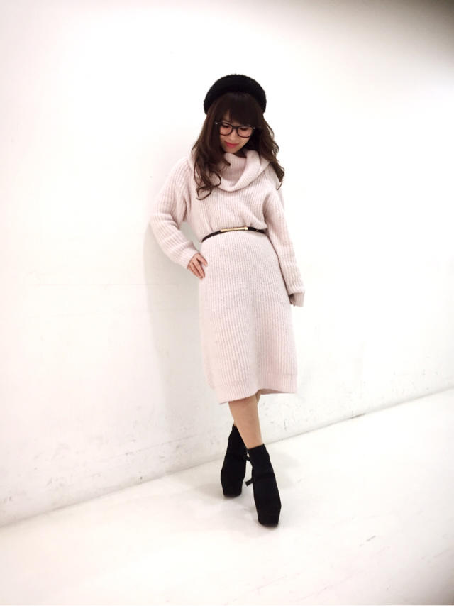 ニットワンピ♡
