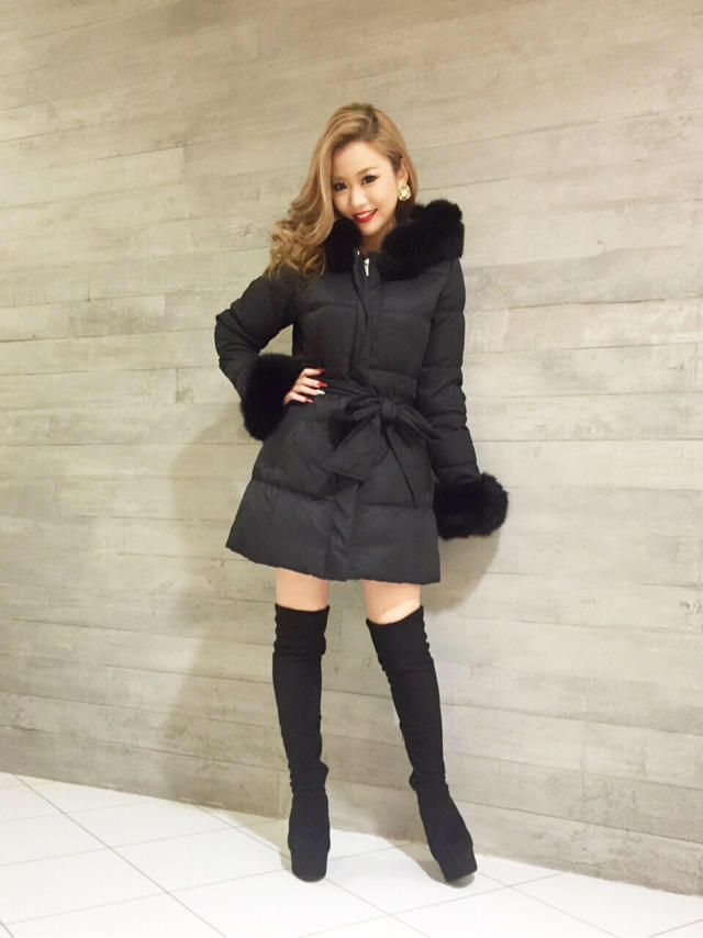 毎年人気のダウンコート♡めぐ