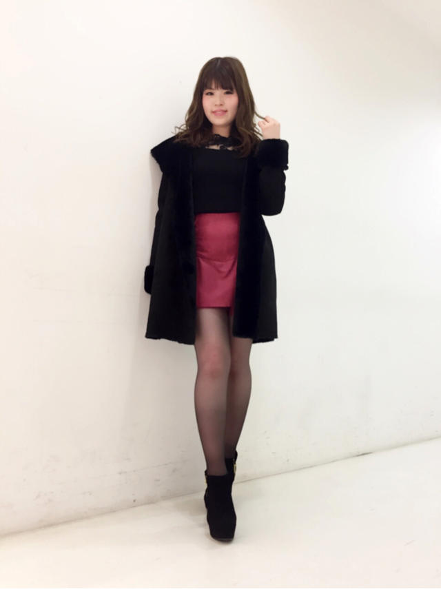 本日入荷♡ロングムートンコート♡