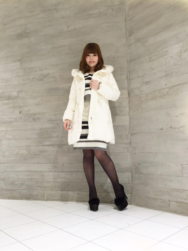 ロング丈ダッフルコート♡