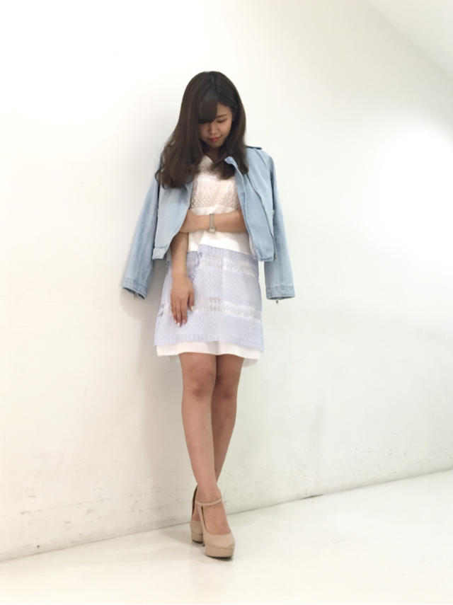 綺麗めワンピ×JK♡