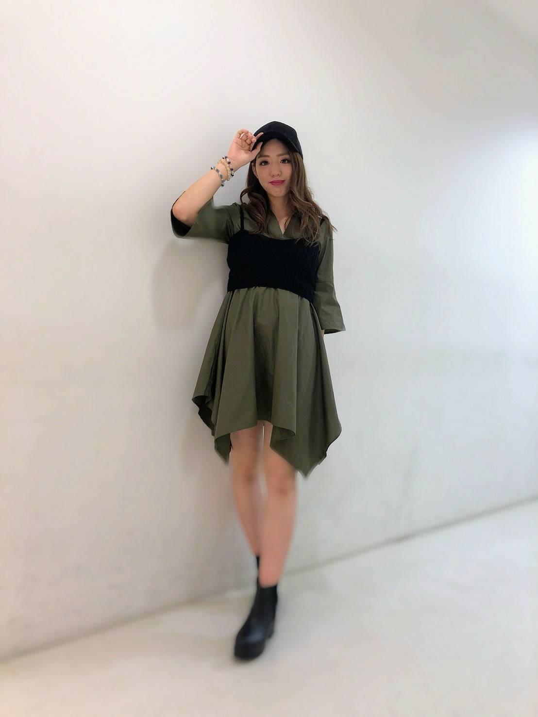 大人気★シャツワンピ