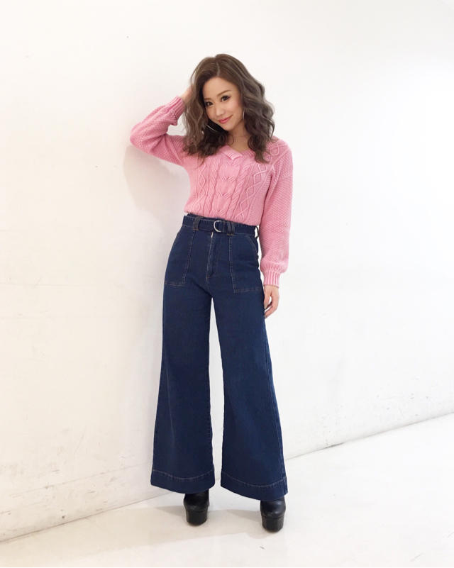 新作の春ニット♡