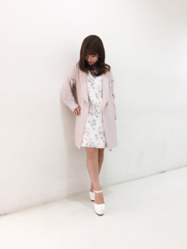 花柄ワンピ♡告知