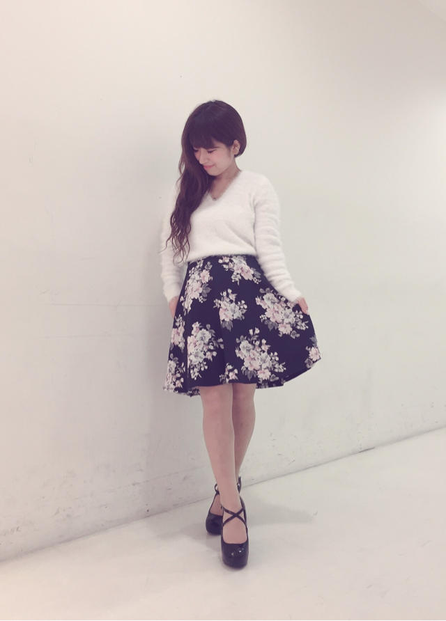 大人甘めコーデ♡