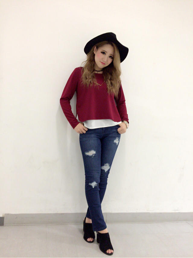 千葉店大人気TOPS‼︎レイヤード風で1枚でお洒落に…♡ はるにゃん