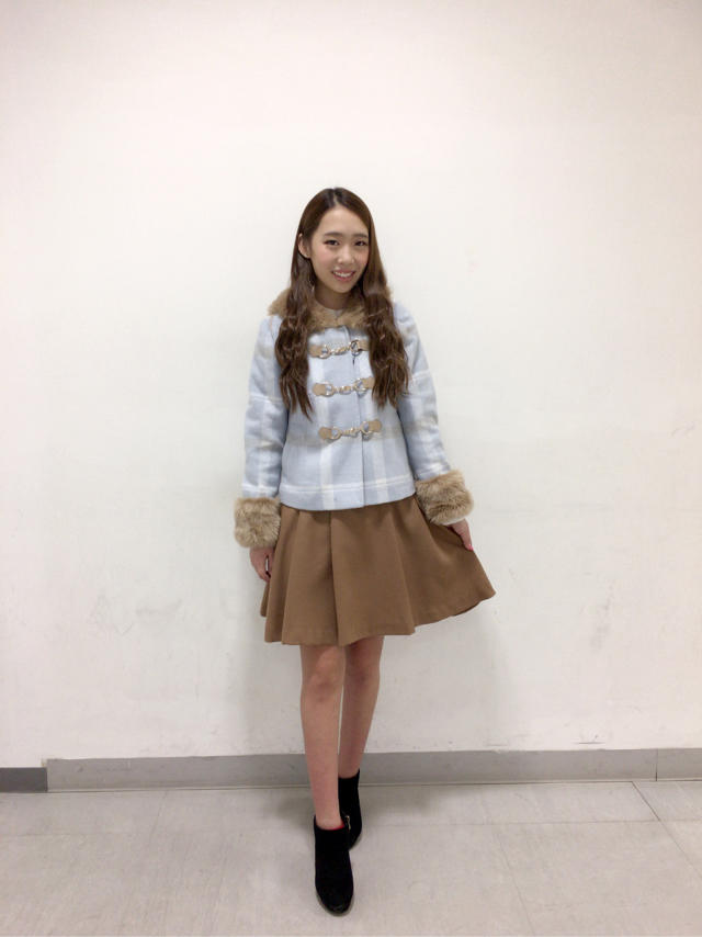 大人可愛いチェック柄ショート丈コート꒰ ॢˊ̱˂˃ོˋ̱ ॢ꒱   りさ