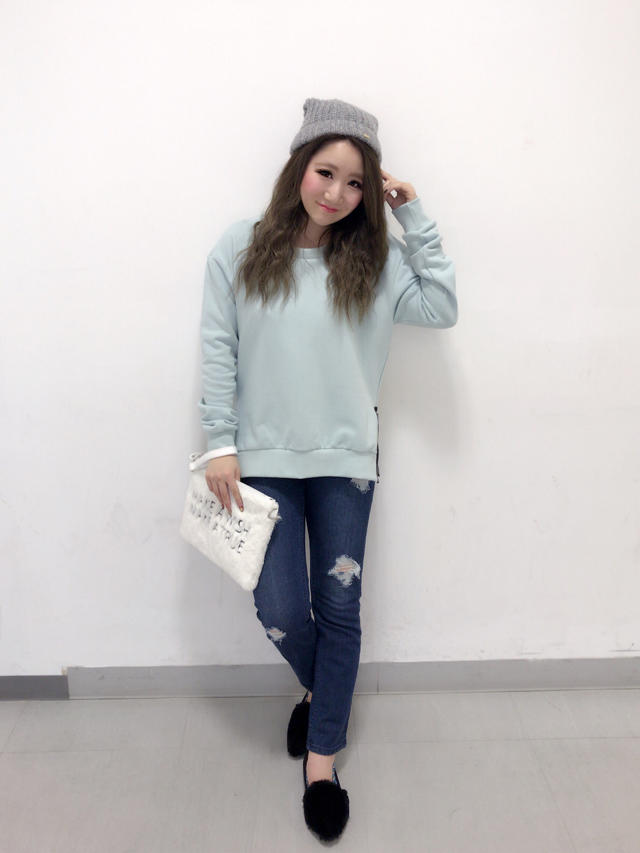 サイドZIPがポイント(≧∀≦)♡プチプラTOPS♡ はるにゃん