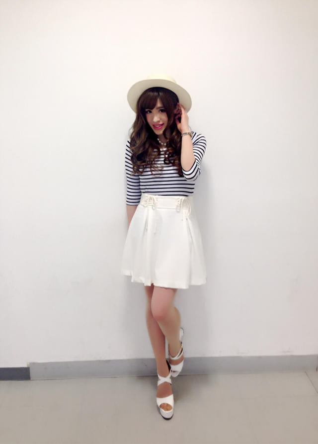 オフショルボーダーTOPS♡オフショット♡