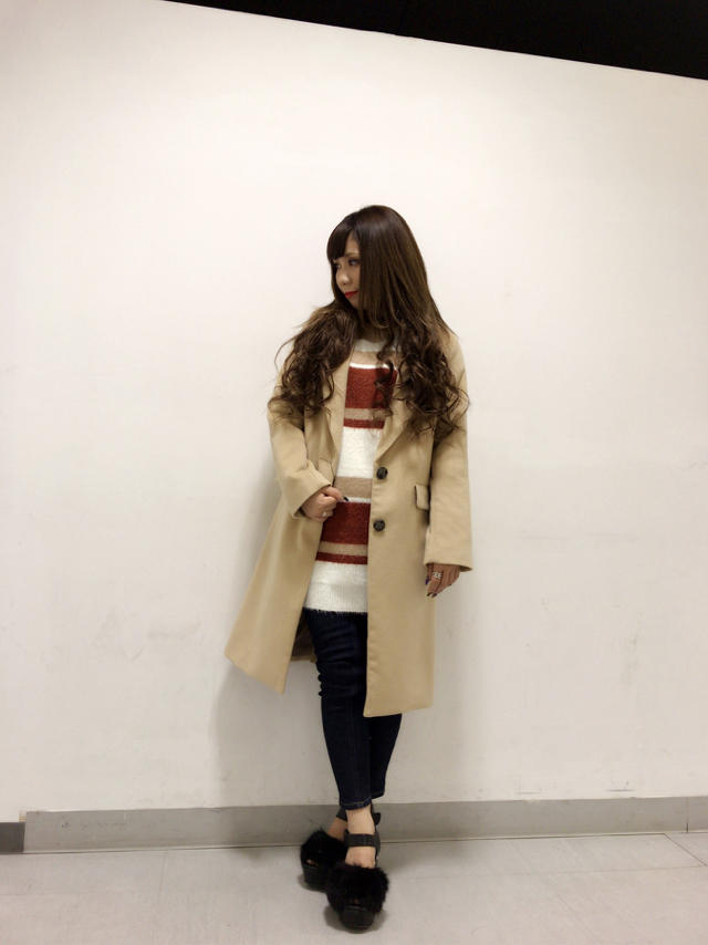 大大大人気(ﾟ∀ﾟ)‼︎プチプラチェスターコート♡ はるにゃん