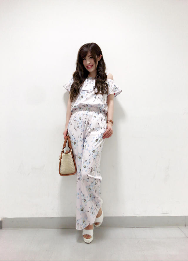 再入荷♡♡大人気の花柄オールインワン♡ ちさと