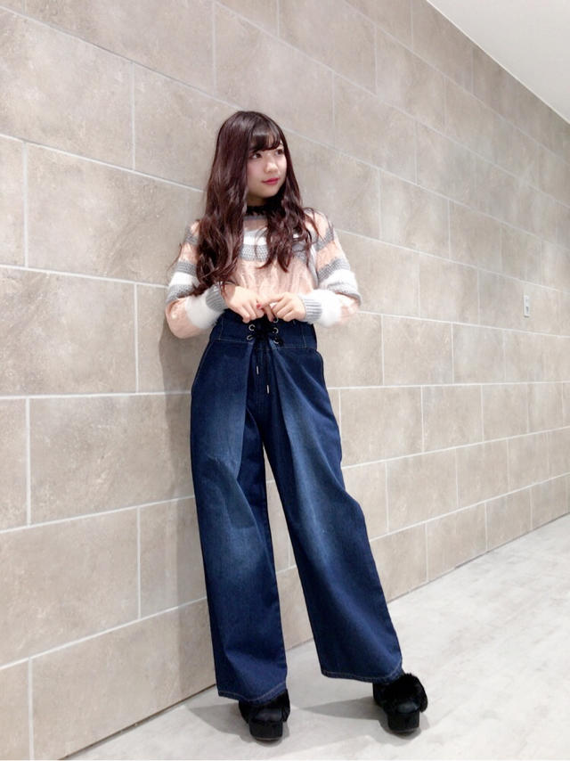ハイウエストbottomとも相性バッチリ♡Natsumi