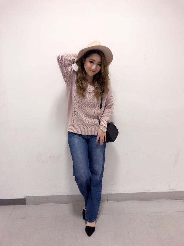 今から使える春カラーknit♡ はるにゃん