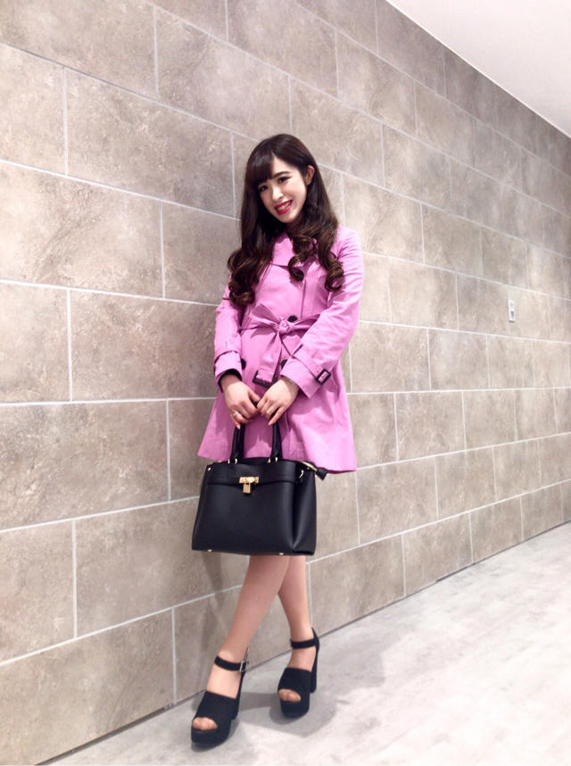 new春色トレンチコート♡mika