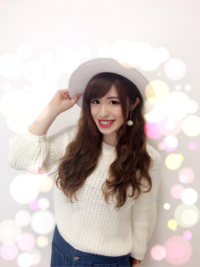 アクセントに編み込みベルト付き中折れHAT❤︎みか