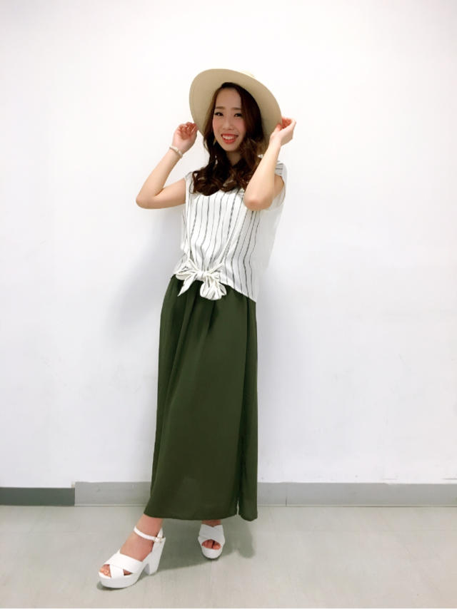 夏先取りコーディネート♪