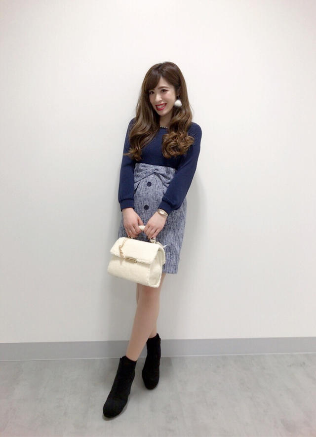 リボンがcuteなドッキングワンピース♡♡ chisato