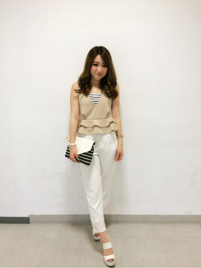新作♡ペプラムTOPS