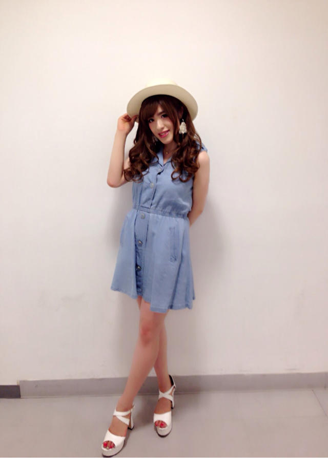 casual♡feminin デニムシャツワンピ♡ ちさと