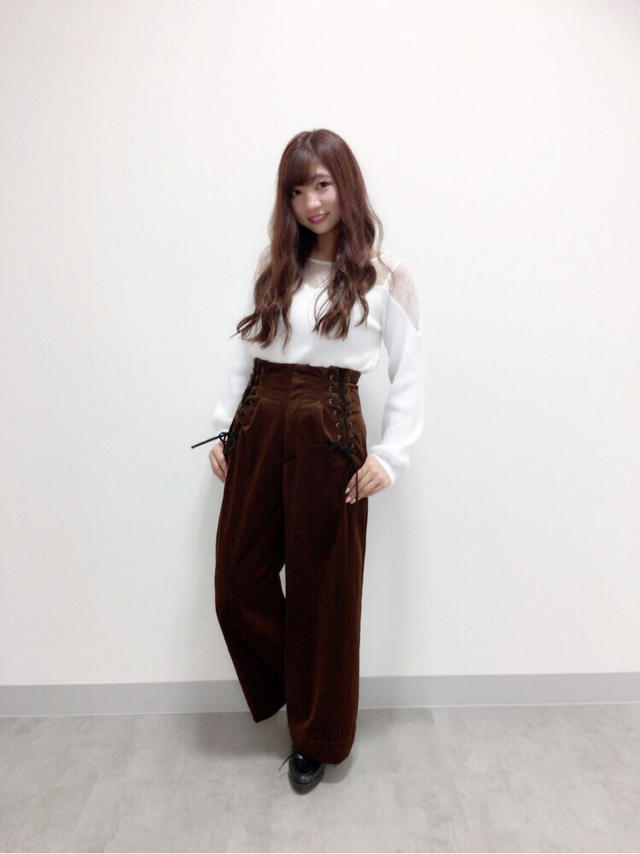 プレス掲載！スピンドルワイドパンツ♡Natsumi