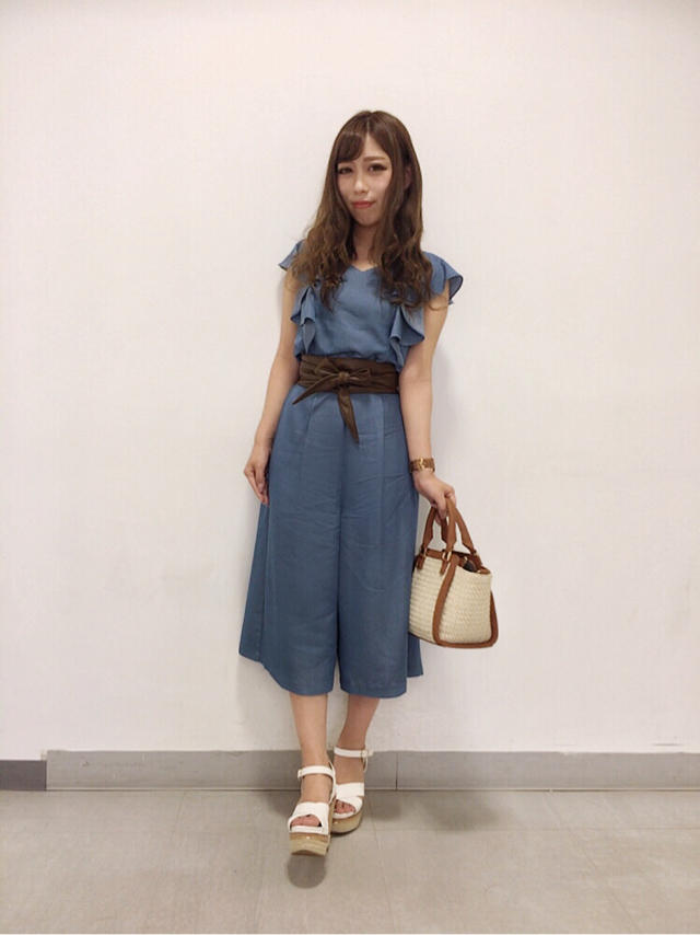 今年はデニムが大人気♡.*･ﾟお花見(´･ᵕ･`)ゆう⋆ᙏ̤̫͚*