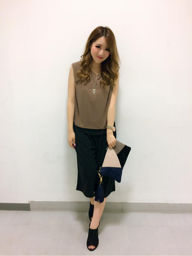 トータル¥10,000以下‼︎‼︎秋のオススメガウチョパンツcode♡休日.はるにゃん