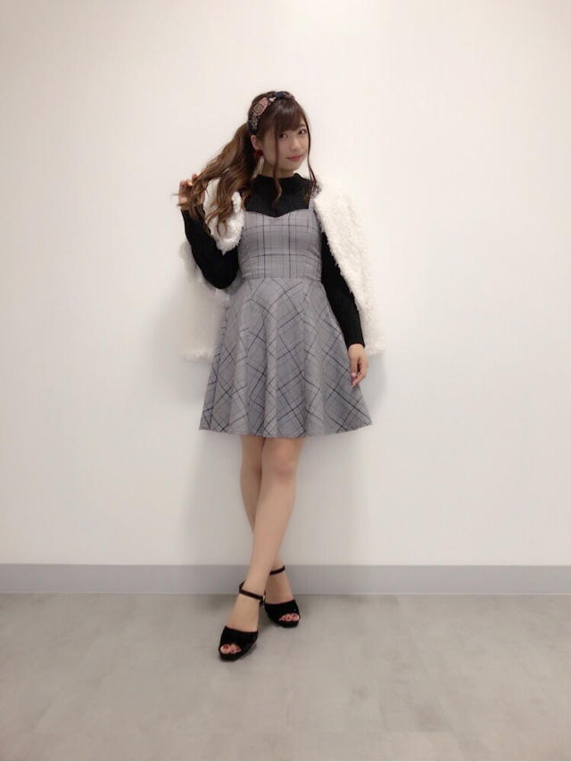 グレンチェックOPでトレンドライクに♡Natsumi