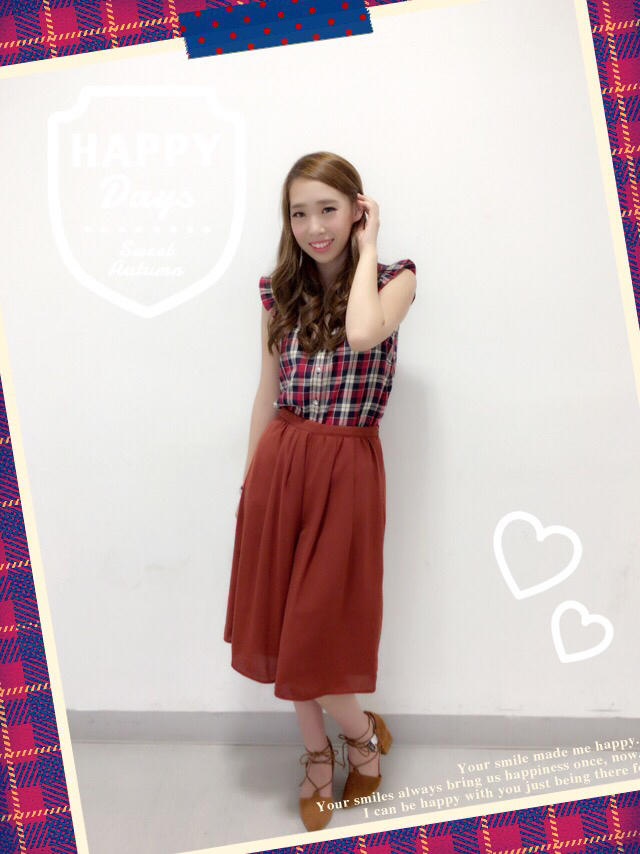 プレス掲載☆今から着れる先取りコーディネート   りさ