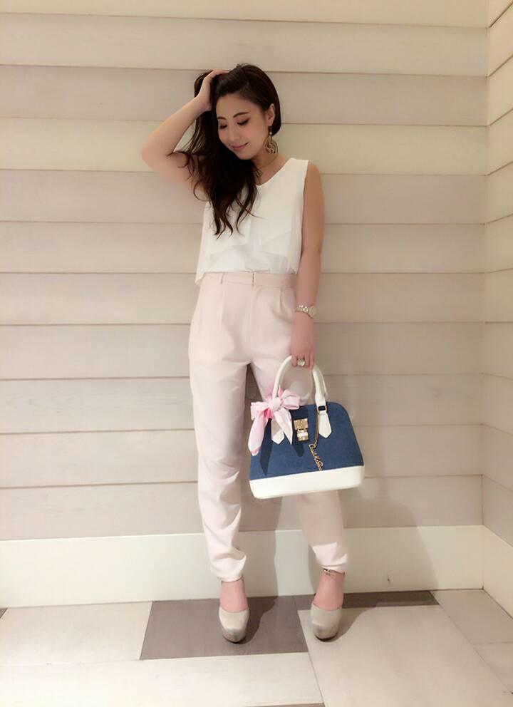 天王寺大人気！キレイめコーデ☆今日初海いってきました～♪いけちゃん
