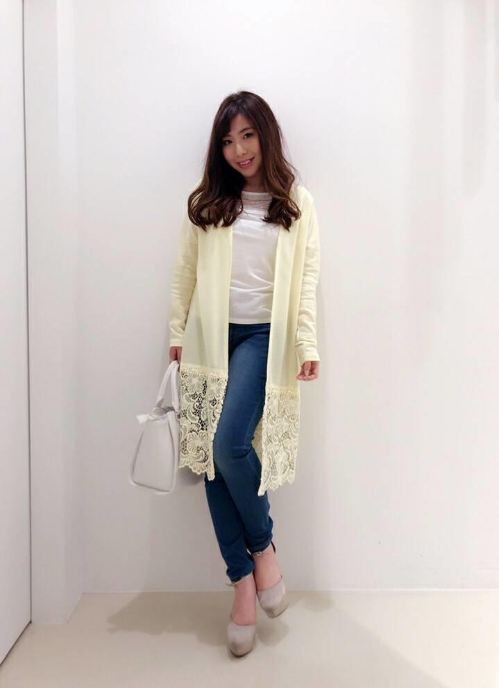 今一番使える！！レースロングカーディガン☆イメチェン☆ayae  