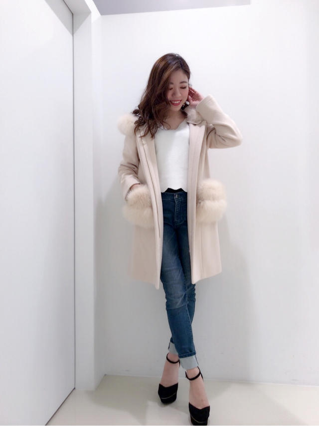 6wayコートが入荷♡店頭コーデ♡chisato