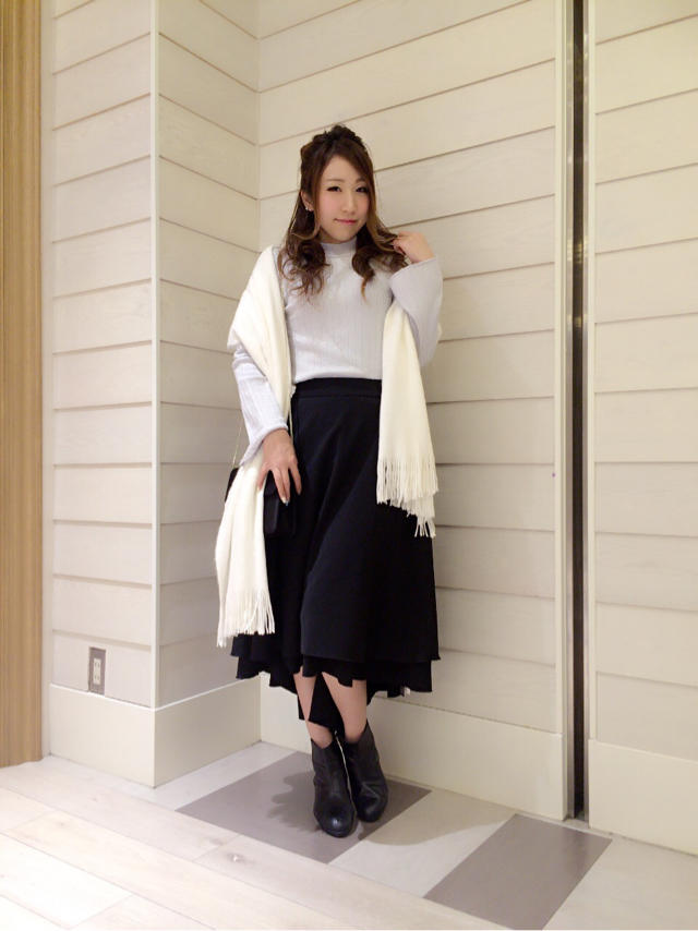 ドレスアップしたい二次会やディナーにオススメ♡上品コーデ♡天王寺店のXmas☆nao