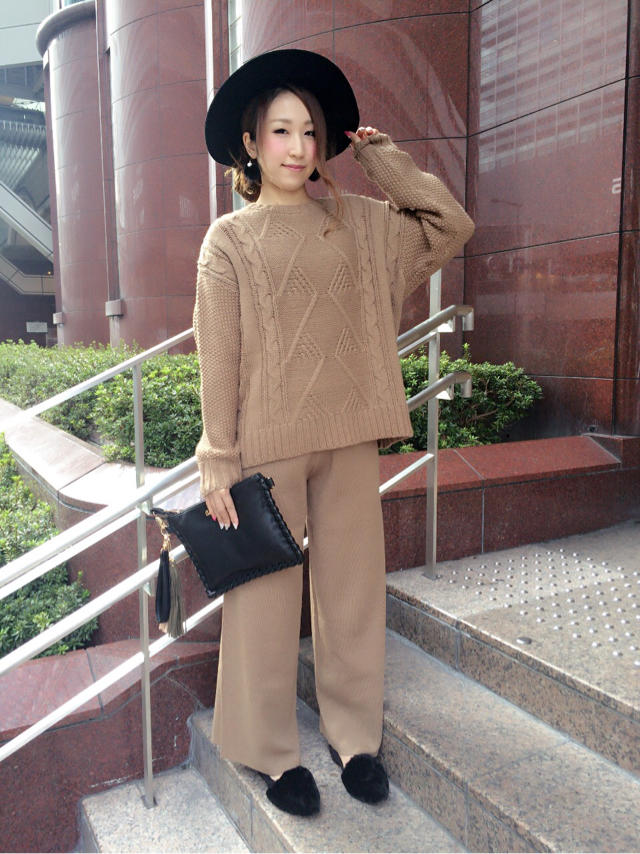 cancanにも掲載♡ゆったりセットアップ♡nao