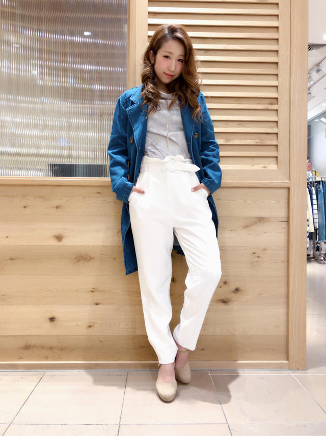 オフィスカジュアルにも◎シャツ＋タックパンツで出来る女コーデ♡nao