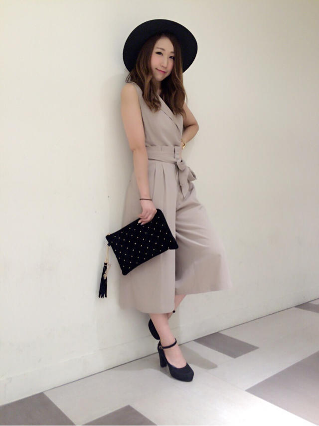 １枚でおしゃれさん♡ワイドオールインワン♡みか