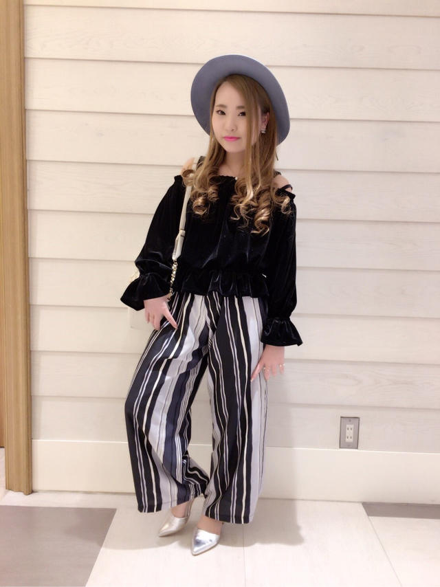 ワイドパンツで楽チントレンドコーデ☆nao