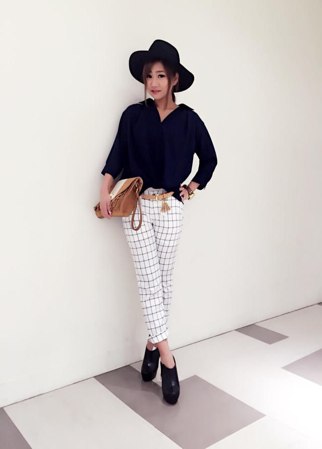 パンツstyleの大人コーデ**ワンポイントにあの復活item♡
