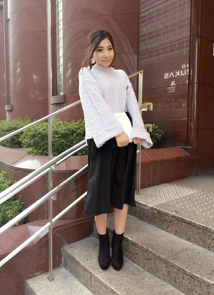 ブークレニットトップスでお洒落に☆ヘアアレンジ☆ayae