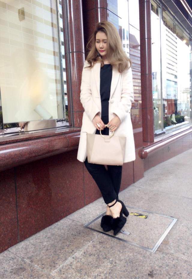 キョン店頭コーデ♡珍しくて可愛いすぎるレインボーのお花♡なおちゃんとoffshot♡kyon