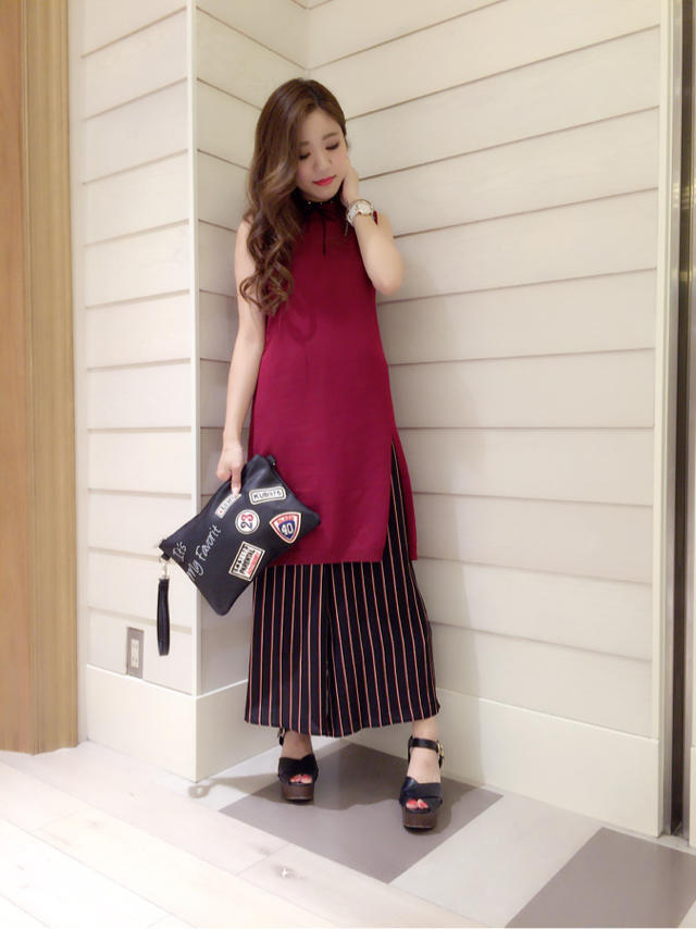 プレス掲載の秋カラーコーディネート♡