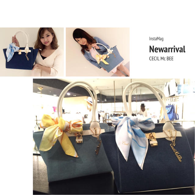 ＊Newarrival 毎年大人気のデニムバック♡他店スタッフと♡