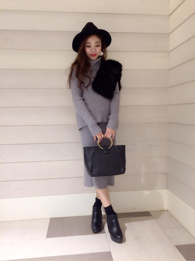 CECIL PRESS掲載♡おしゃれなニットのセットアップ♡nao