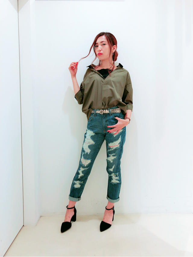 [DENIM ADDICT vol.2]ボーイズデニムを大人カジュアルに☆ﾟこはる