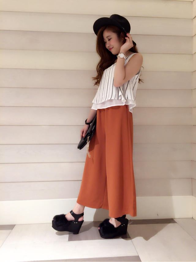 New Arrival♡秋カラーが可愛い大人カジュアルセットアップ♡みか
