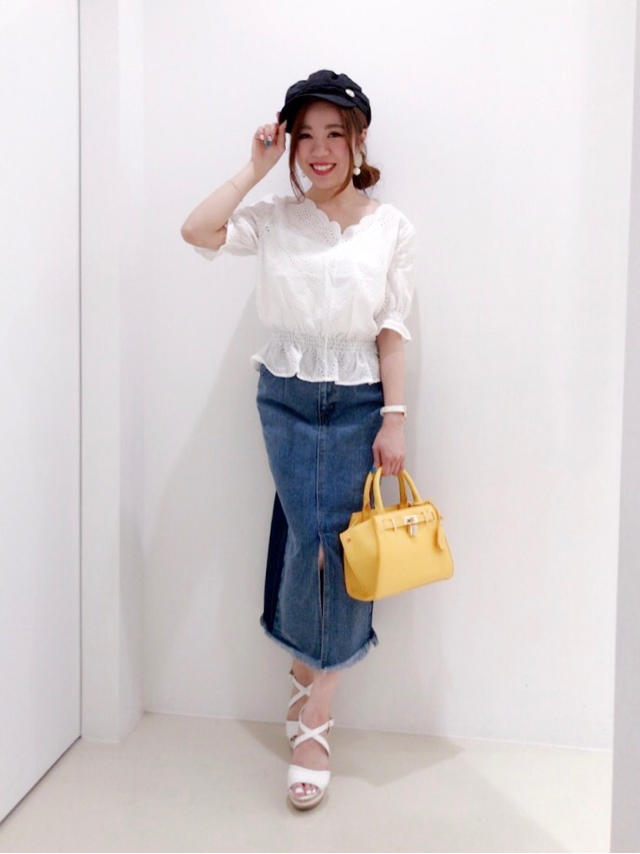 首回りスッキリ♡カジュアルMIXコーデ♡chisato